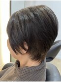 富士見ヶ丘ショートくびれショートイルミナカラー顔周りレイヤー