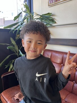 ドゥーエン 守口店(DoEN) キッズカット×プードルパーマ