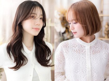 カバーヘア ブリス 川口(COVER HAIR bliss)の写真/川口駅直結★朝9:30～★レイヤーロングやボブウルフ…ランキング上位の繊細な凄腕カットで再現性◎な旬髪に