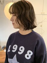 ライン(LINE)&nbsp;ボブ/透明感カラー