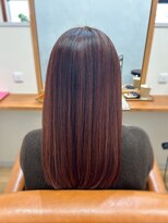 ヘアーブランドジン ティアラ(HAIR BRAND Jin Tiara)&nbsp;暖色ハイライトカラー【松山美容室】