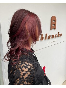 ヘアアンドメイク ブランシュ(HAIR&MAKE BLANCHE) エレガントな巻き髪ヘア