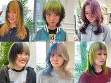 ブリーチカラーによる、デザインカラーの秘密！ダメージを抑えたヘアカラーでワンランク上のおしゃれ♪