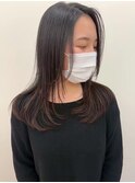 ミディアムレイヤーカットハッシュカット髪質改善20代~50代