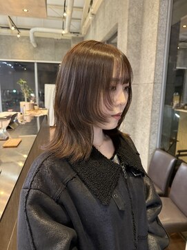 マザー(MOTHER) ミディアムレイヤー / ナチュラルブラウン