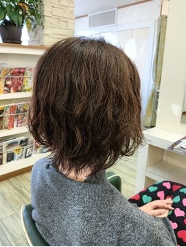 ラグゼ ヘア カミヤ luxe hair CAMIYA 掛川店 ショートパーマ