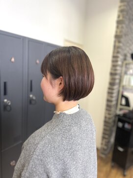 アトリエファゴ ハナミズキ店 【Yuine】まるっとタイトショートボブ