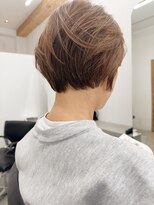 ナヌーク ダイカンヤマ(nanuk daikanyama)&nbsp;オレンジベージュ・ショートとボブのあいだくらい
