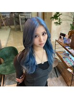 シールドヘアー 沖縄 新都心(C'LD Hair) アイスブルー/那覇美容室/新都心美容室