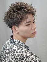 オーシャントーキョー 渋谷神南(OCEAN TOKYO) 刈り上げアップバングツイストスパイラルパーマ