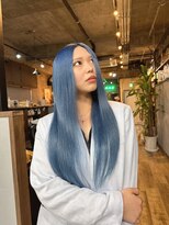 コエル(KOER) 222. ダークブルー/ツヤ髪/ハイトーンカラー/ブリーチ