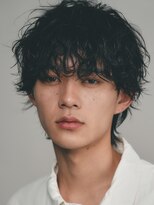 フィフス 大分(fifth)&nbsp;大分シャドウパーマメンズカットラウンドマッシュツーブロック