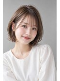 ふんわりボブ