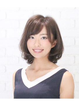 ヘアアンドメイクムーン ゆるふわエアウェーブ　　ミディアム