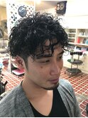 ハードなスパイラルパーマ