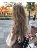 【ララドゥ】スケルトングレージュ