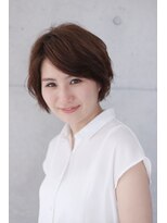 アンドヘアー 西葛西(&-HAIR)&nbsp;【&- hair/鈴木孝治】大人後頭部ふんわりショートボブ 西葛西