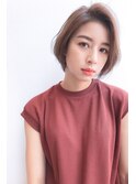 ナチュラルショートボブ