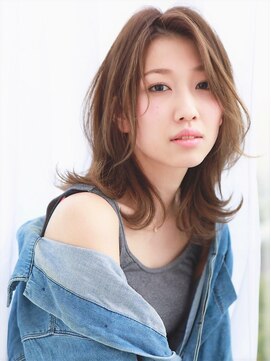 エムスラッシュ アヴェダ 自由が丘(M.SLASH AVEDA) ■M.SLASH自由が丘・51-3★■リラクシーなネオウルフstyle !