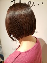 アットティー 金沢文庫(at tee...)&nbsp;☆ぱつっとボブ×ハイライトカラー☆