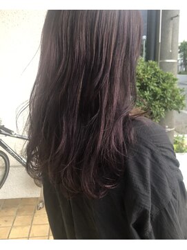 マメ(mame) ロング×バイオレット