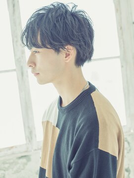 ヘアーサロンウフ(hair salon Oeuf) ナチュラルパーマで爽やかショート　自由が丘