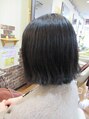 美容室 M&nbsp;前下がり肩上ボブ