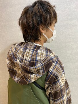 フロート 小阪店(float) モカブラウン_クールショート　ピンクグレージュ　ボブルフ