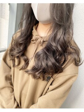 カプア 仙台駅前店(Kapua) 春カラー/オリーブグレージュ/透け感/オリーブカラー/10代20代