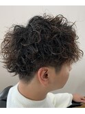 スパイラルパーマ