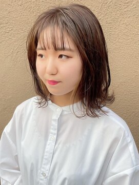 トップヘアー アヴェニュー 刈谷(TOPHAIR Avenue) バレずに可愛い！イヤリングカラー！/ことりベージュ