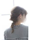 〈mielhair新宿〉編み込みアレンジ　　ヘアセット