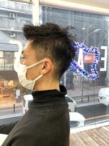 ヘッズ 本八幡店(HEADS)&nbsp;MEN'S HAIR  センターパート　サイドパート　韓国マッシュ