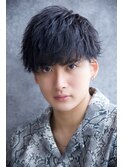王道 束感 ナチュラル 刈り上げ 2ブロック ショート