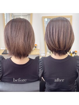 リアン 四条大宮店(Lien) 『髪質改善』カラーエステ（白髪染め、グレイカラー対応）