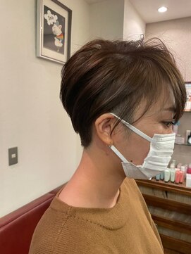 シェール(cher) ツーブロック/ハンサムショート