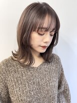 ピープスアンドスー 表参道 渋谷(Peeps&Suu.) エフォートレスココアベージュグレージュ髪質改善
