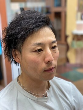 アポロカットステージ 相模大野店 アップバング/ツーブロックマッシュ<理容室>[メンズ/相模大野]