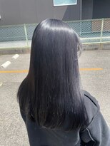 グラム 岡崎南店(gram)&nbsp;透明感＿ダークグレー＿ケアブリーチ＿ダブルカラー/5１