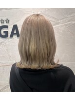 シュガー(SUGAR) ホワイトベージュ/ダブルカラー/ハイトーン/韓国風/髪質改善