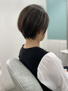 メモリーズ 水天宮前店(Memories) 大人可愛い30代40代50ショートボブショート丸みショート