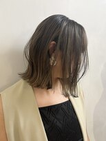 小森谷,インナーグレージュ,デザインカラー,マチルダボブc7