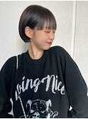 スタイルup効果抜群のミニボブ×秋冬グレージュカラー