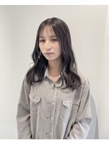 ユーフォリア 新宿通り(Euphoria) ラベンダーグレージュ/ブリーチ1回/セミロング