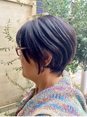 大人可愛い/丸みショート/似合わせカット/ショートボブ/30代40代