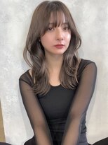 オリンテ バイ レシッド 表参道(orente by rcid)&nbsp;レイヤーカット×セピアグレージュ×髪質改善カラー