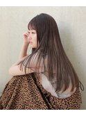 透明感たっぷり★モーヴベージュカラー