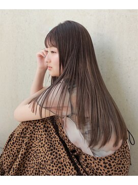 ノアフライ(NOAH FLY) 透明感たっぷり★モーヴベージュカラー