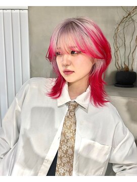 アドネ プライム(adne prime) ウルフレイヤー　ルーツカラー　ホワイトカラー