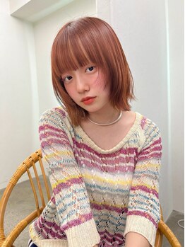 ガーデン 渋谷(GARDEN)の写真/艶のある透明感と柔らかさを髪色に与えるカラーで、肌の色も映える大人のための美しいカラーを実現★
